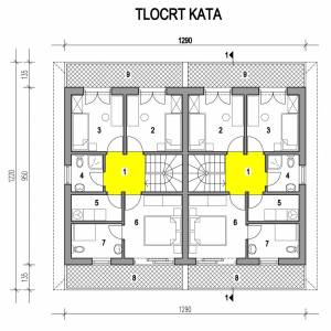 MALINSKA - Dvojna kuća s bazenom blizu mora