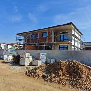 Malinska, OTOK KRK - Dvojna kuća s pogledom na more, novogradnja