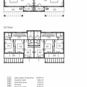 MALINSKA, OTOK KRK- Dvojna kuća s bazenom i pogledom na more