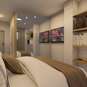 MALINSKA, OTOK KRK- Dvojna kuća s bazenom i pogledom na more