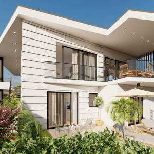 MALINSKA, OTOK KRK – Moderna vila s bazenom 100 m od mora