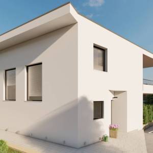 MALINSKA, OTOK KRK – Moderna vila s bazenom 100 m od mora