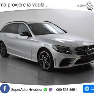 Mercedes C 220d T Aut. AMG Line 194 KS, ACC+LED+KAM+GR SJED+ASIST