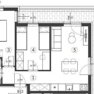 Moderan stan u  novom projektu, Pula! B 12