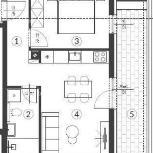 Moderan stan u  novom projektu, Pula! B 11