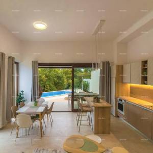 Moderna dvojna kuća sa bazenom u mirnom Svetvinčentu, idealna za odmor ili najam!