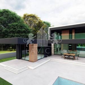 Moderna kuća s bazenom – Rtina, 250 m od mora