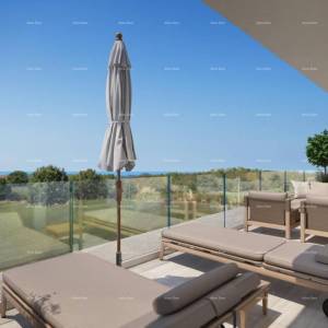 Moderna novogradnja s dva stana i panoramskim pogledom na more – Žbandaj, Poreč