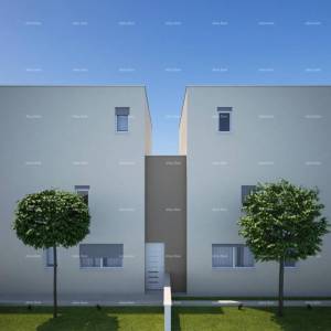 Moderna novogradnja s dva stana i panoramskim pogledom na more – Žbandaj, Poreč