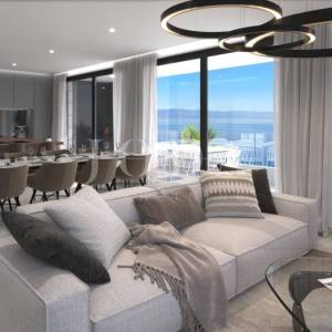 Mošćenička Draga luksuzna novogradnja s dvije vile, bazenima i wellnessom