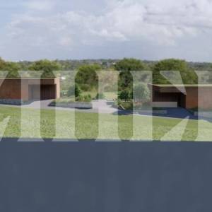 MOTOVUN, GRAĐEVINSKO ZEMLJIŠTE S DOZVOLAMA ZA IZGRADNJU 4 VILE