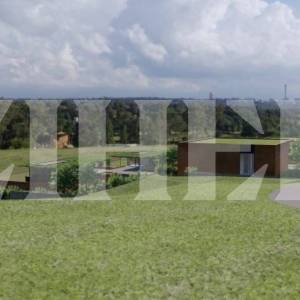 MOTOVUN, GRAĐEVINSKO ZEMLJIŠTE S DOZVOLAMA ZA IZGRADNJU 4 VILE