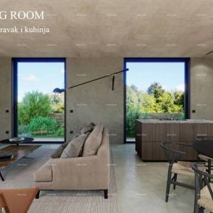 Na prodaju kuća u gradnji s bazenom – Bale, okolica