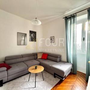 Najam, Rijeka, Kozala, 45.78m2, 3skl, namješten stan