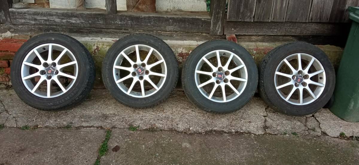 Nordexx ljetne gume 215/55/16 + original Saab felge