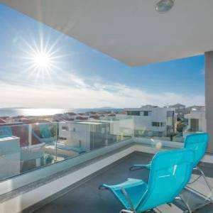Novalja: Samorašnji put, penthouse, 90m2, prekrasan pogled na more!