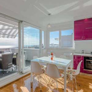 Novalja: Samorašnji put, penthouse, 90m2, prekrasan pogled na more!