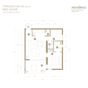 Novi Vinodolski dvosoban apartman, prvi red do mora