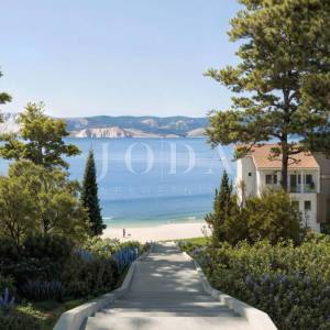 Novi Vinodolski dvosobni apartman, drugi red do mora