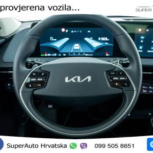 NOVO Kia EV6 Long Range 84 kWh Air 229 KS, LED+ACC+GR SJED+KAM+VIRT+PDC