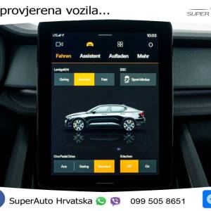 NOVO Polestar 2 82kWh Long Range DM 412 KS, PANO+ACC+4xGR SJED+360+VIRT+PDC