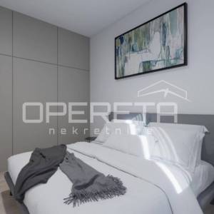 Novogradnja, dvosoban stan s balkonom i liftom, Omiš