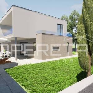 Novogradnja – kuća s bazenom, parcela površine 1.131 m2, Raštane