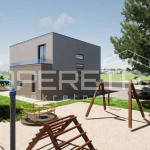 Novogradnja – kuća s bazenom, parcela površine 1.131 m2, Raštane