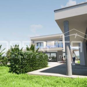 Novogradnja – kuća s bazenom, parcela površine 1.131 m2, Raštane