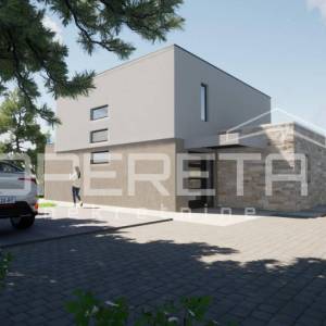 Novogradnja – kuća s bazenom, parcela površine 1.131 m2, Raštane
