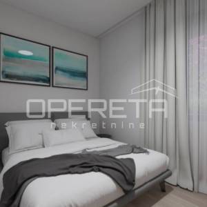 Novogradnja s liftom, dvosoban stan i balkon, Omiš