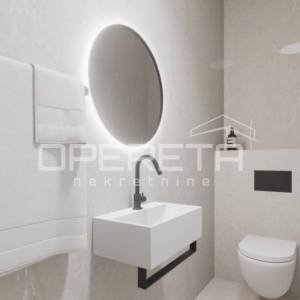 Novogradnja u Omišu: prostrani trosoban stan s balkonom