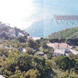 Omiš Lokva Rogoznica građevinsko zemljište 1473 m2 otvoren pogled