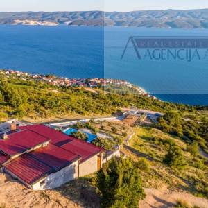 Omiš vila Stanići top lokacija - intima - pogled na more