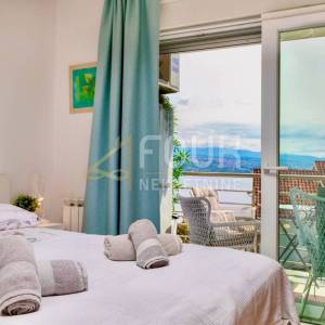 Opatija, 47.72m2, 1s+db, lođa, panoramski pogled