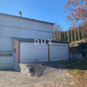 OPATIJA, BREGI - samostojeća kuća 400 m2 + okućnica 826 m2 + 3 garaže s pogledom na more! PRILIKA!