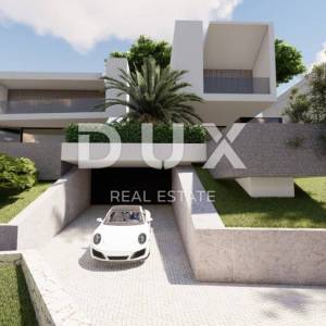 OPATIJA, BREGI- zemljište 3750m2 S 4 LOKACIJSKE DOZVOLE! za 4 exluzivne ville s bazenom i panoramskim pogledom na more