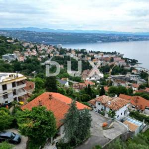 OPATIJA, CENTAR- samostojeća kuća 250m2 s panoramskim pogledom na more + okoliš 740m2