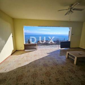 OPATIJA, CENTAR- samostojeća kuća 250m2 s panoramskim pogledom na more + okoliš 740m2