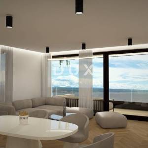 OPATIJA, IČIĆI - Elegantna jedinica s terasom i pogledom na cijeli Kvarner