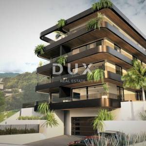 OPATIJA, IČIĆI - Elegantni stan s privatnim vrtom i panoramom