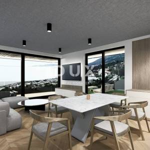 OPATIJA, IČIĆI - Luksuzni stan s terasom i pogledom bez prepreka