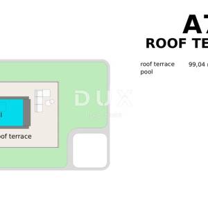 OPATIJA, IČIĆI - Penthouse s krovnom terasom i privatnim bazenom