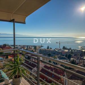 OPATIJA, IČIĆI - penthouse u predivnoj vili iznad Mariott resorta, garaža, 300m od plaže