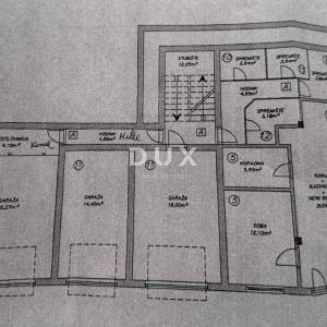 OPATIJA, IČIĆI - penthouse u predivnoj vili iznad Mariott resorta, garaža, 300m od plaže