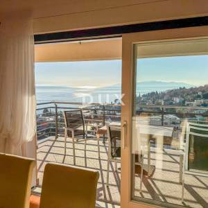 OPATIJA, IČIĆI - penthouse u predivnoj vili iznad Mariott resorta, garaža, 300m od plaže
