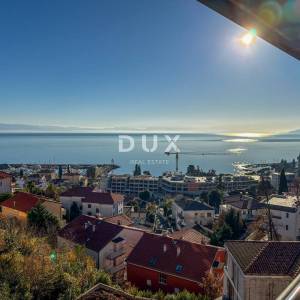 OPATIJA, IČIĆI - penthouse u predivnoj vili iznad Mariott resorta, garaža, 300m od plaže