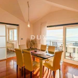 OPATIJA, IČIĆI - penthouse u predivnoj vili iznad Mariott resorta, garaža, 300m od plaže