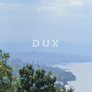 OPATIJA, POBRI - građevinsko zemljište 893 m2 s pogledom na more za stambenu zgradu / stanove / apartmane / obiteljsku kuću / v...