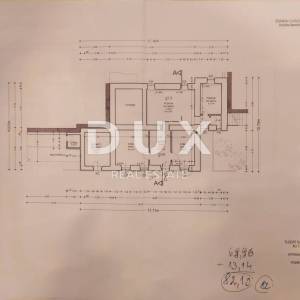 OPATIJA, VOLOSKO - stan 162 m2 s pogledom na more + pripadajuća okućnica 300m2